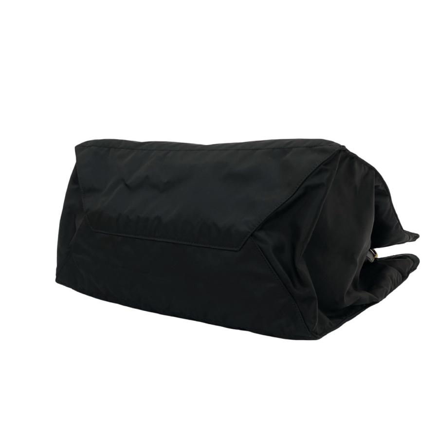 PRADA ほぼ未使用 プラダ 三角ロゴ 金具 ナイロン サフィアーノ