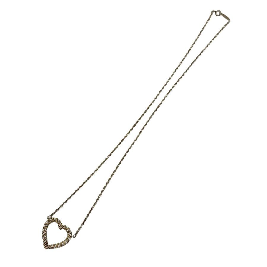 TIFFANY&Co.（ティファニー） 極 美品 ツイスト ハート ネックレス