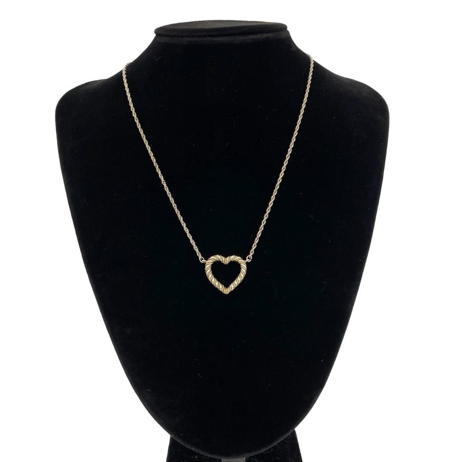 TIFFANY&Co.（ティファニー） 極 美品 ツイスト ハート ネックレス