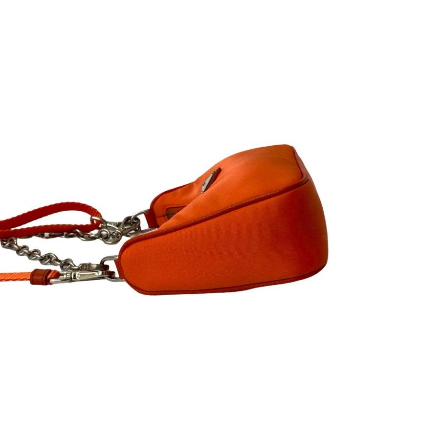 PRADA（プラダ） 未使用保管品 三角ロゴ 金具 ナイロン 2way チェーン