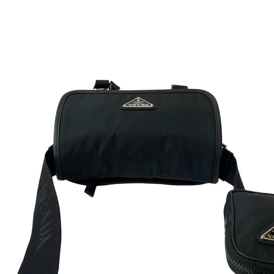 PRADA ショルダーバッグ サフィアーノレザー ナイロン 黒 三角プレート 楽天市場】【未使用品】 プラダ ショルダーバッグ リナイロン