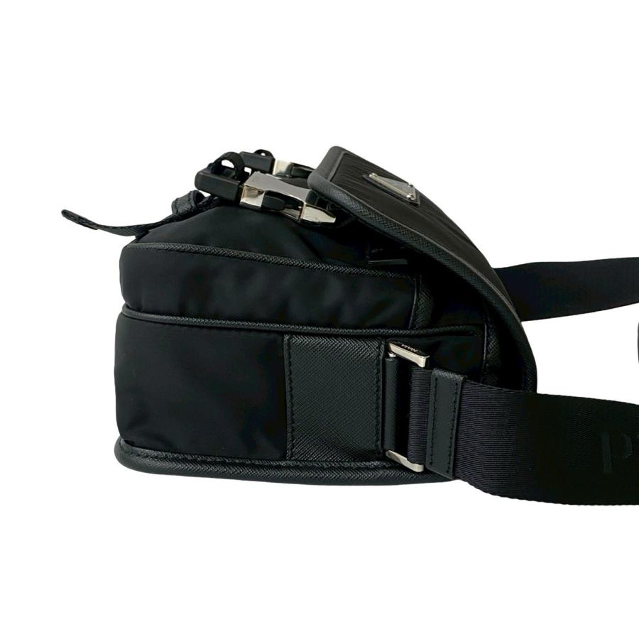 PRADA ショルダーバッグ サフィアーノレザー ナイロン 黒 三角プレート 楽天市場】【未使用品】 プラダ ショルダーバッグ リナイロン