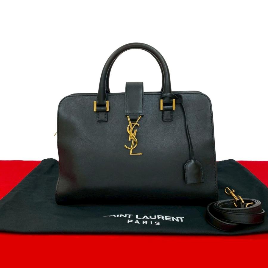 極美品】Saint Laurent サンローラン ベイビーカバス 2way