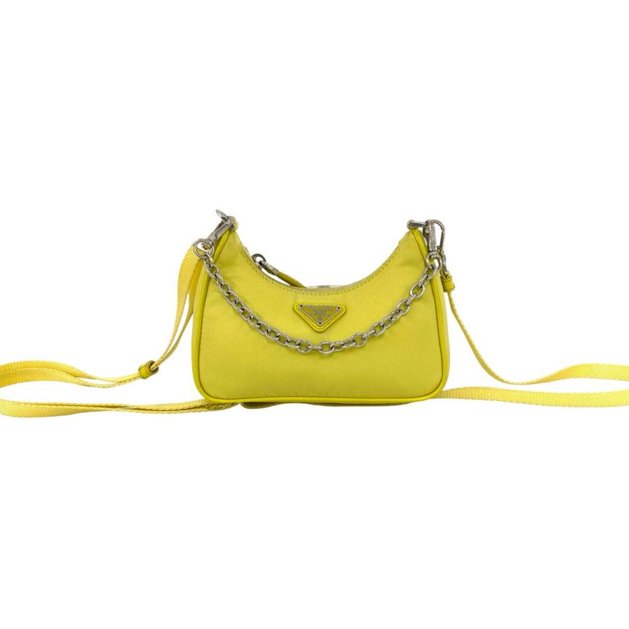 PRADA（プラダ） 極 美品 希少品 三角ロゴ 金具 ナイロン 2way