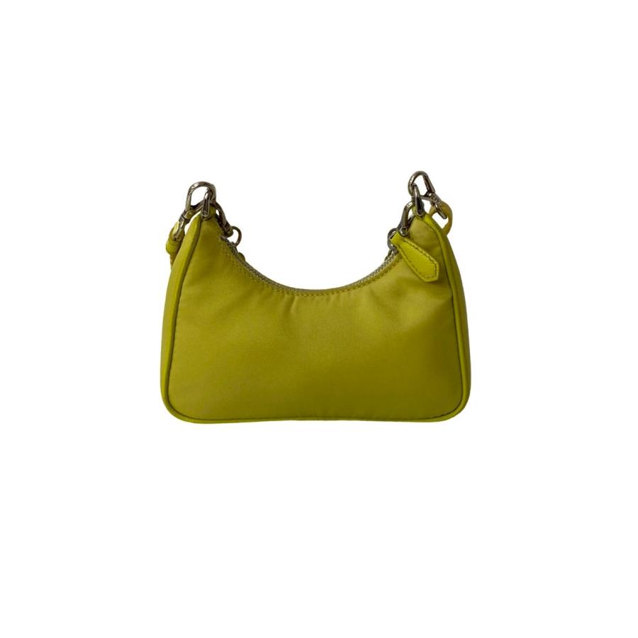 PRADA プラダ ハンドバッグ 三角ロゴ ナイロン 中古・古着通販】PRADA (プラダ) 三角ロゴプレート ナイロンショルダー