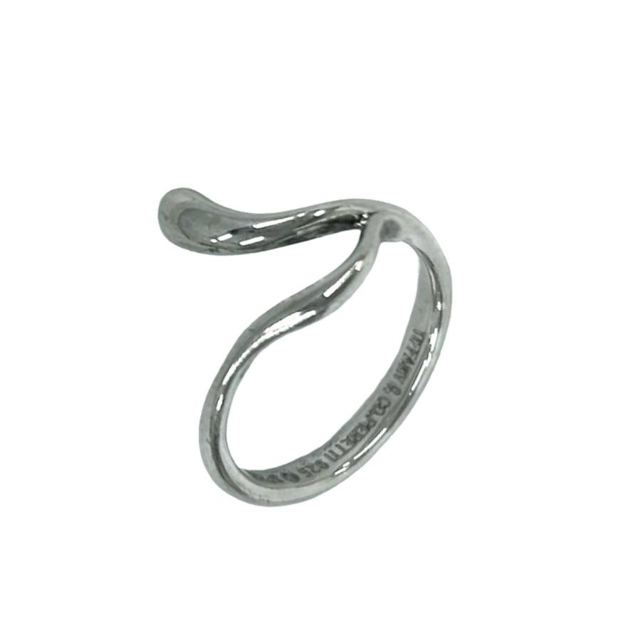 TIFFANY & Co. ティアドロップ リング　11号 TIFFANY&Co.（ティファニー） 極 美品 袋付き ヴィンテージ ティア
