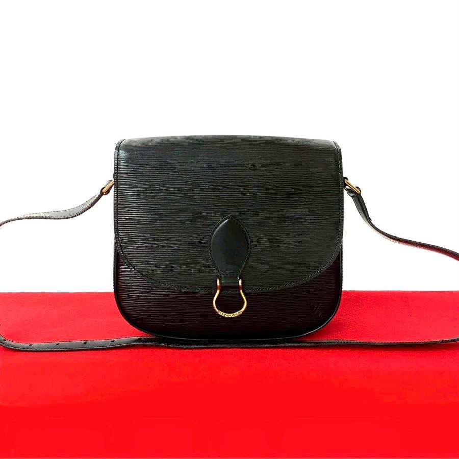 ルイヴィトン エピ サンクルー レザー ショルダーバッグ サコッシュ LOUIS VUITTON 極 美品 ルイヴィトン ヴィンテージ サンクルー