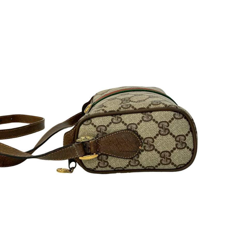 ✨美品✨GUCCI GG シェリーライン ショルダーバッグ ブラウン レザー金具 GUCCI（グッチ） 極 美品 オールドグッチ ヴィンテージ シェリーライン