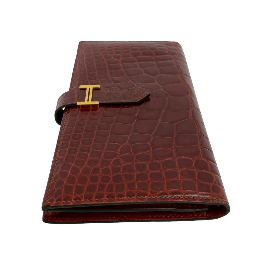 HERMES（エルメス） 極 美品 □L刻印 ベアンスフレ ロゴ 金具