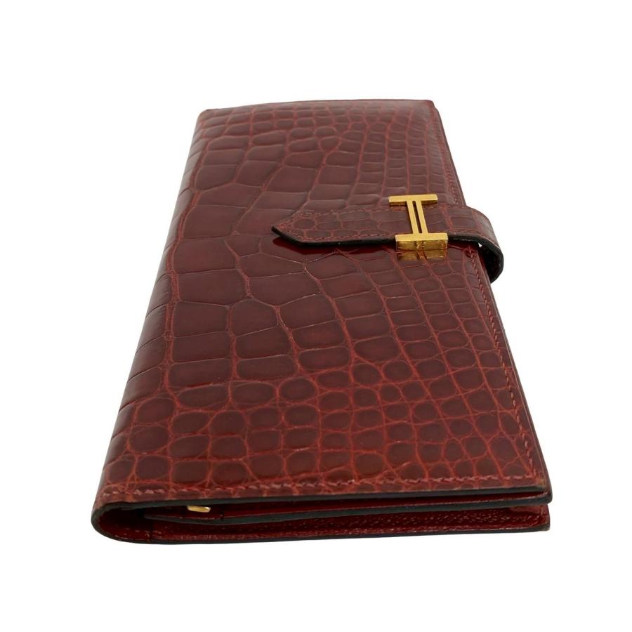 HERMES（エルメス） 極 美品 □L刻印 ベアンスフレ ロゴ 金具