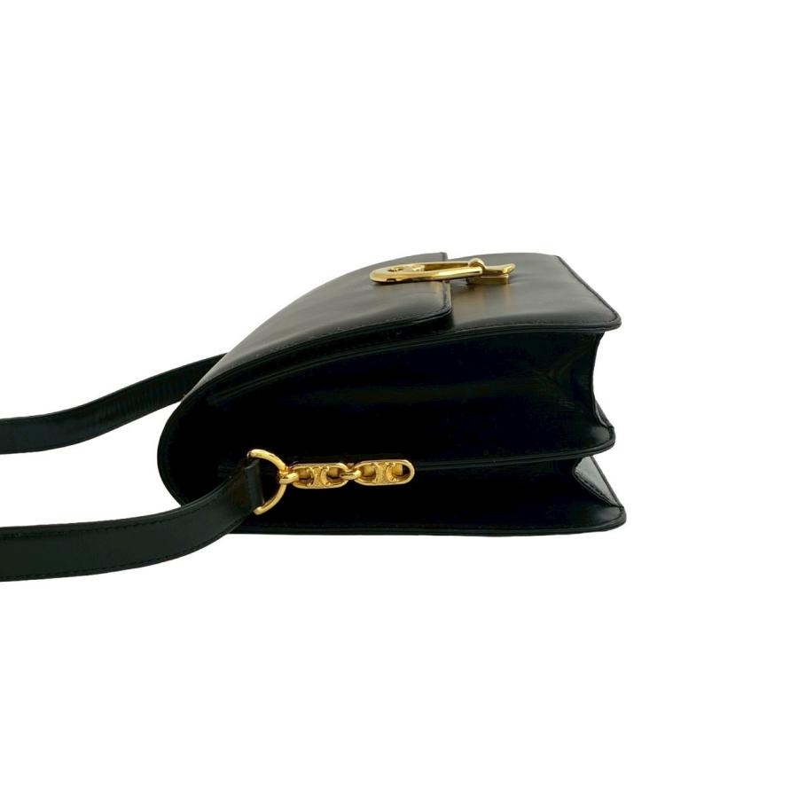 CELINE（セリーヌ） 極 美品 袋付 ヴィンテージ 馬車 金具 ホース
