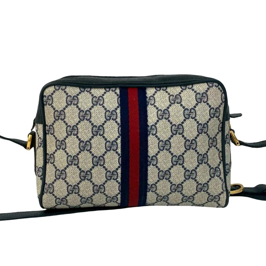 GUCCI（グッチ） 極 美品 袋付き ヴィンテージ シェリーライン GG ロゴ