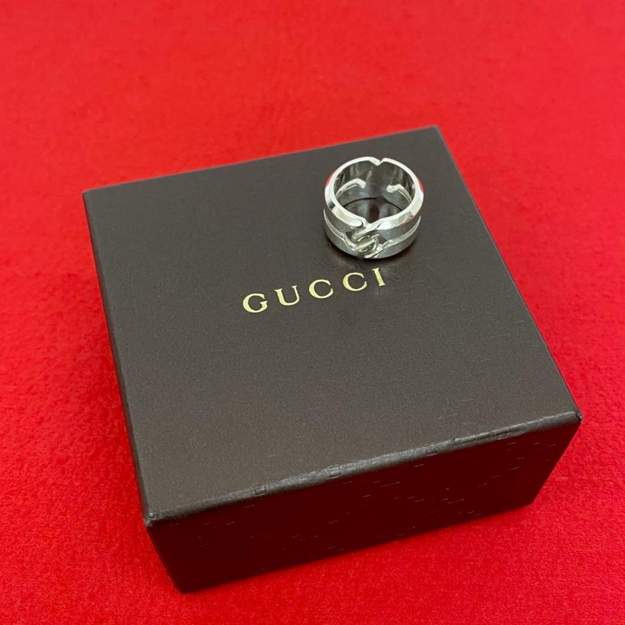 GUCCI（グッチ） 極 美品 ノット インフィニティ シルバー925 リング