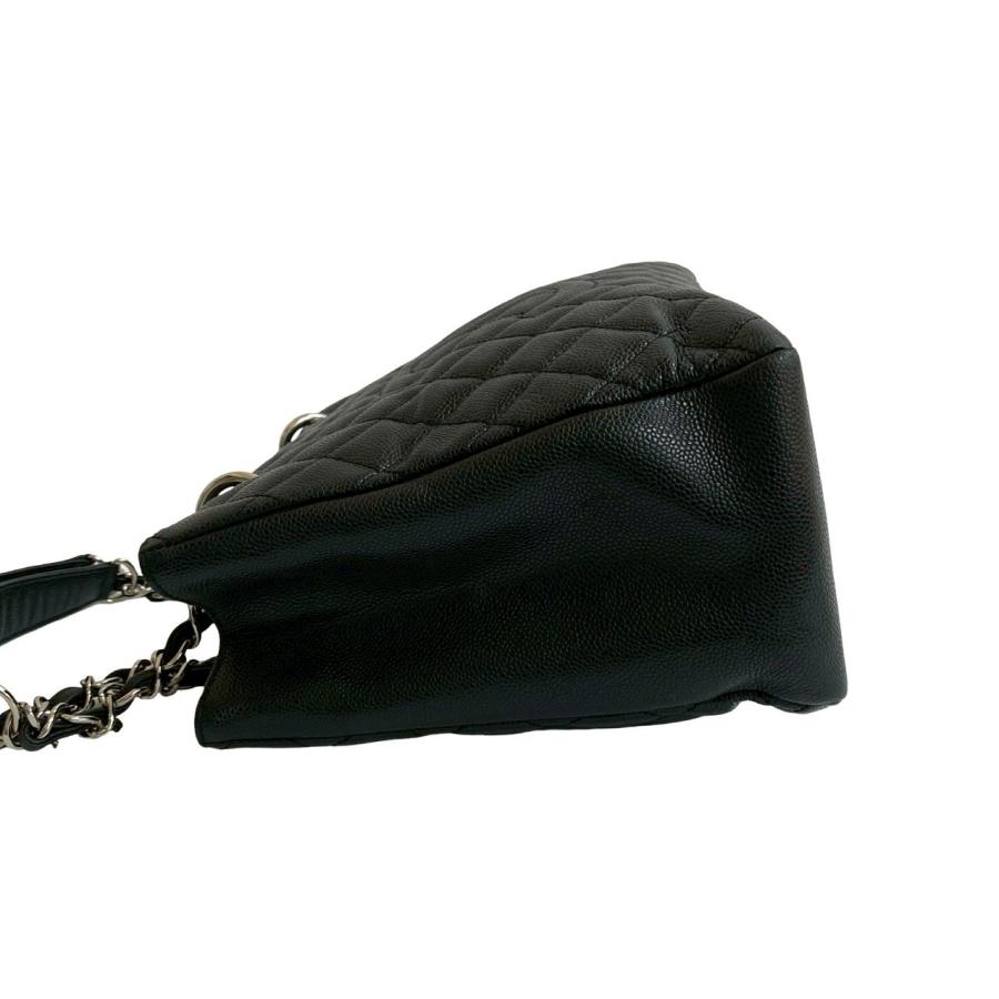美品❣️CHANEL シャネル　マトラッセ　バッグ　チェーン　黒　ブラック CHANEL（シャネル） 極 美品 カード シール有 17番台 マトラッセ GST