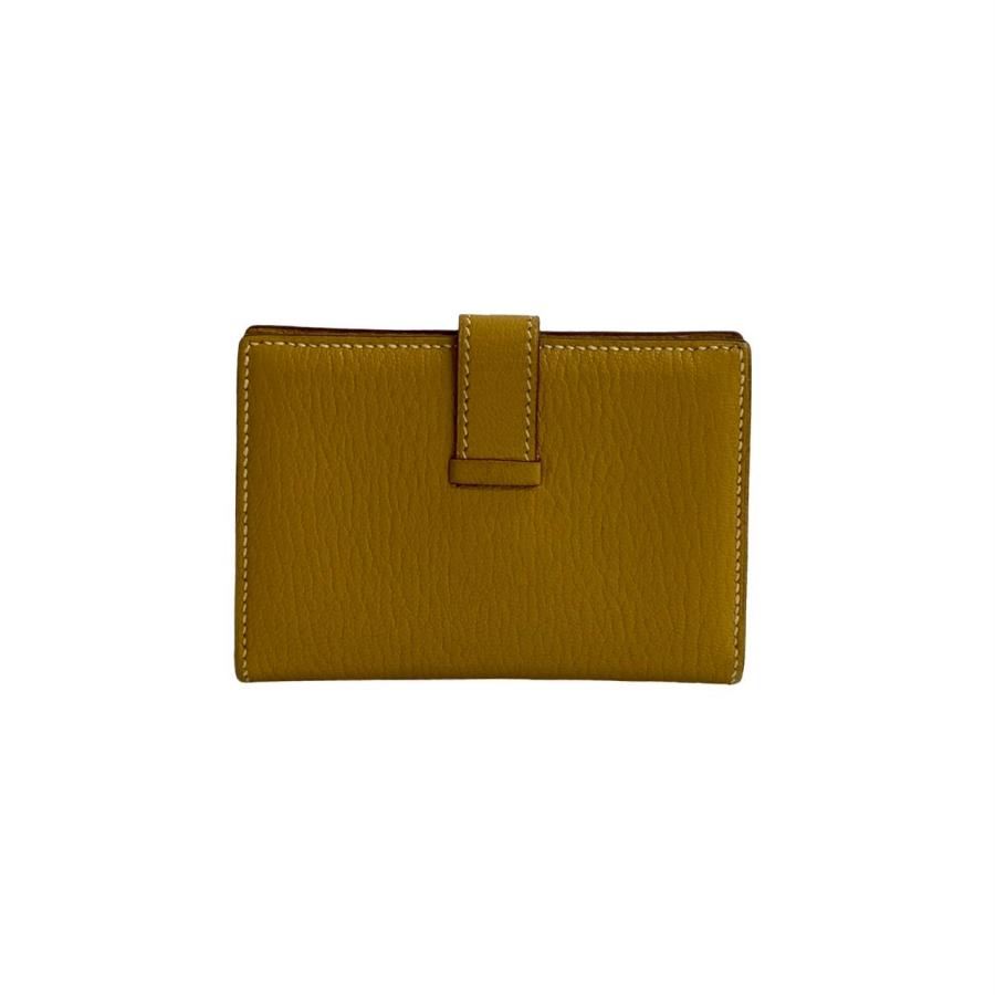 HERMES（エルメス） 極 美品 □L 刻印 ベアン ミニ シェーブル レザー