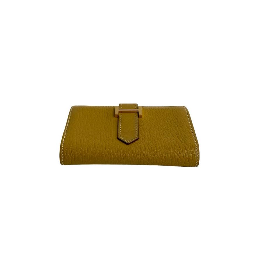 HERMES（エルメス） 極 美品 □L 刻印 ベアン ミニ シェーブル レザー