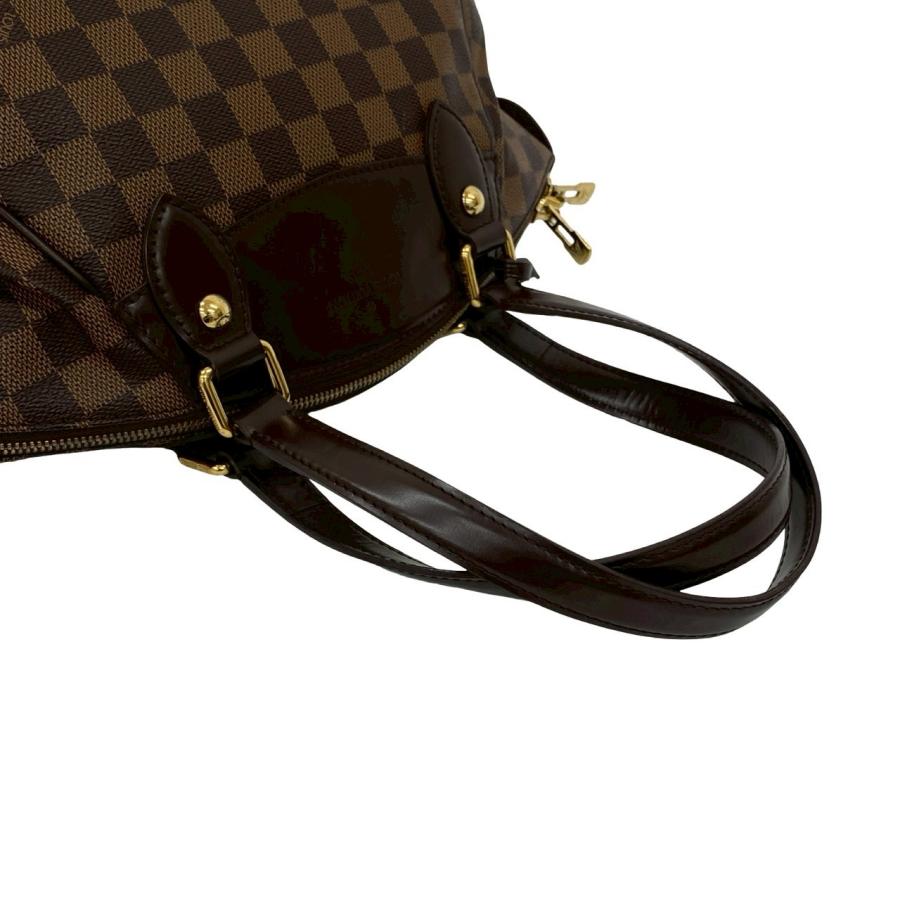 極 美品 希少品 LOUIS VUITTON ルイヴィトン ヴェローナ PM ダミエ レザー 本革 ハンドバッグ トートバッグ ブラウン 茶 23277
