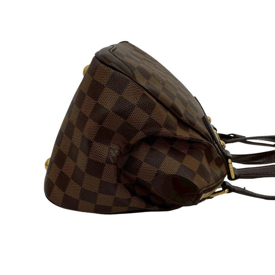 極 美品 希少品 LOUIS VUITTON ルイヴィトン ヴェローナ PM ダミエ レザー 本革 ハンドバッグ トートバッグ ブラウン 茶 23277