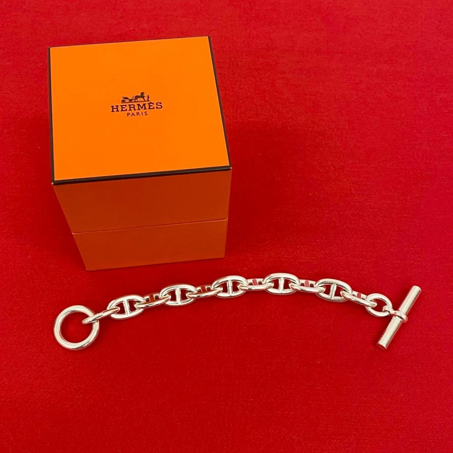 HERMES 極 美品 箱付き エルメス シェーヌダンクル TGM 11コマ