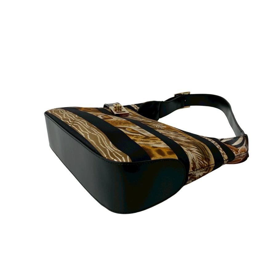 極 美品 Salvatore Ferragamo フェラガモ ガンチーニ 金具 アニマル