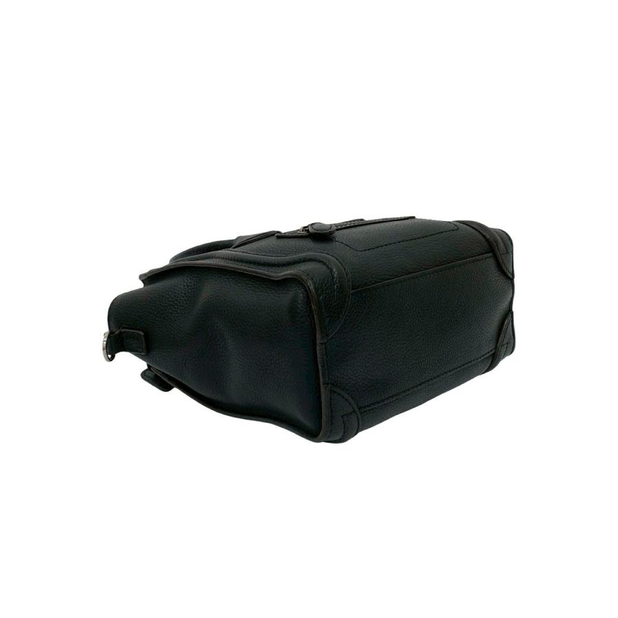CELINE（セリーヌ） 極 美品 ラゲージ ナノ ショッパー レザー 本革