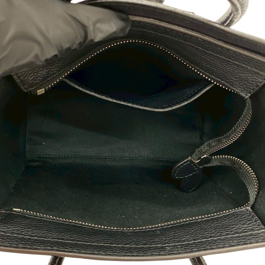 CELINE（セリーヌ） 極 美品 ラゲージ ナノ ショッパー レザー 本革 