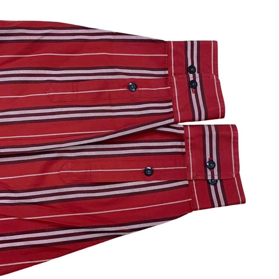BURBERRY（バーバリー） 極 美品 ストライプ コットン 長袖 シャツ 
