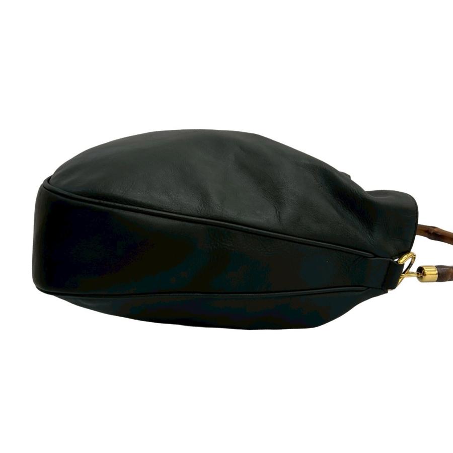 【美品】GUCCI オールドグッチ　バンブー　レザー　ショルダーバッグ2way GUCCI グッチ オールドグッチ バンブー ショルダーバッグ