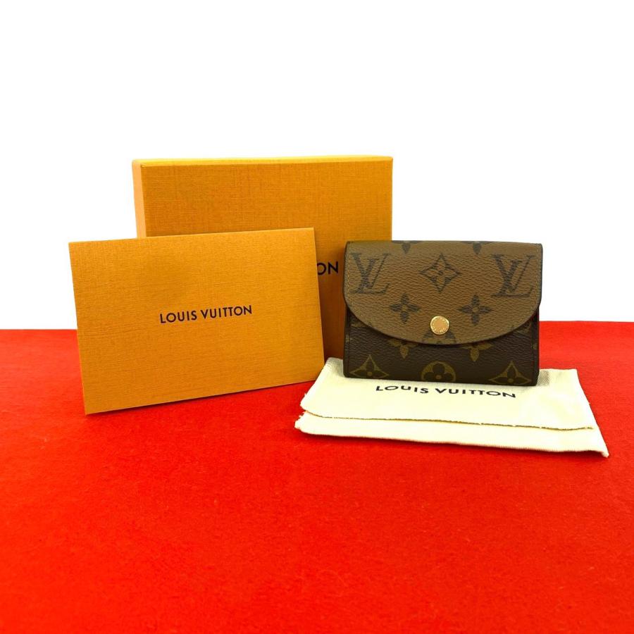 LOUIS VUITTON（ルイ・ヴィトン） 極 美品 箱付 ポルトモネ・ロザリ