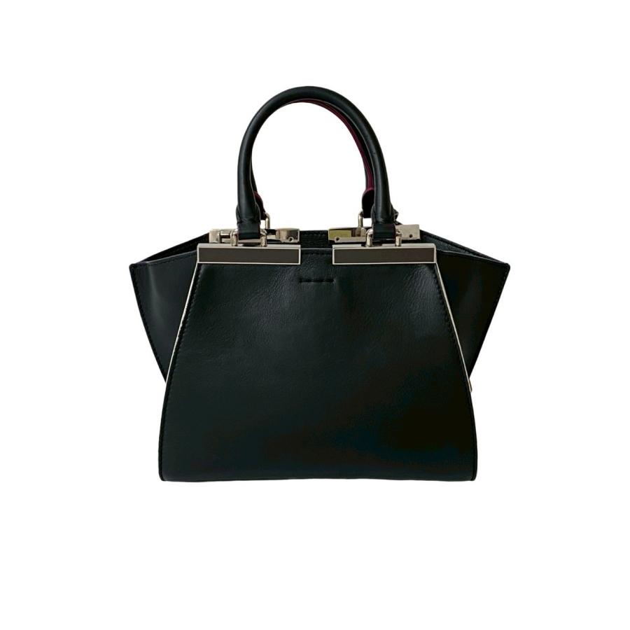 FENDI（フェンディ） 極 美品 袋付 プチ トロワジュール レザー 本革