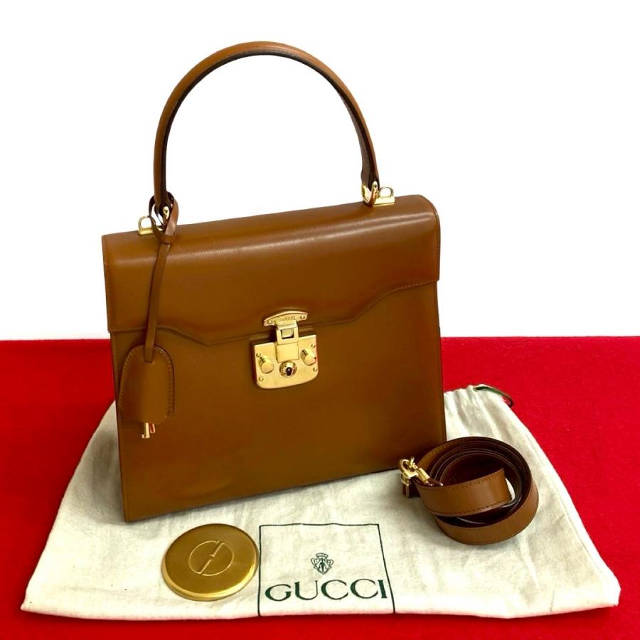 GUCCI（グッチ） 極 美品 袋 鍵付き オールドグッチ レディロック