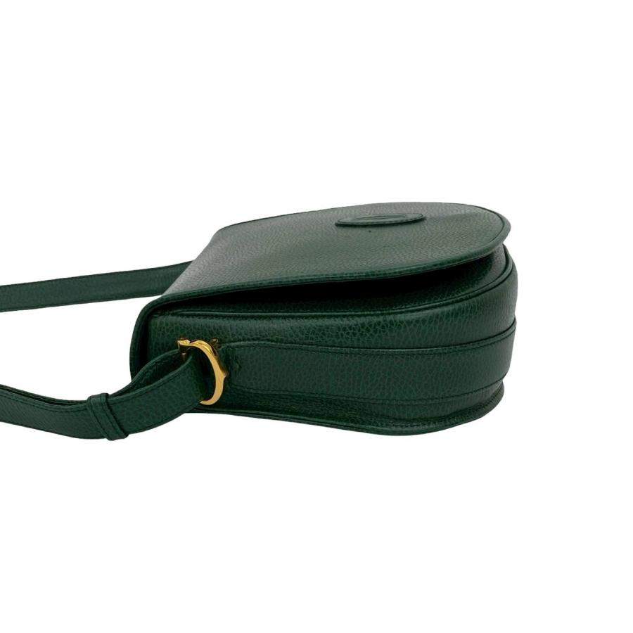 ✨極希少 極美品✨カルティエ ショルダーバッグ マストライン シボ革 グリーン Cartier 極 美品 CARTIER カルティエ ヴィンテージ マストライン