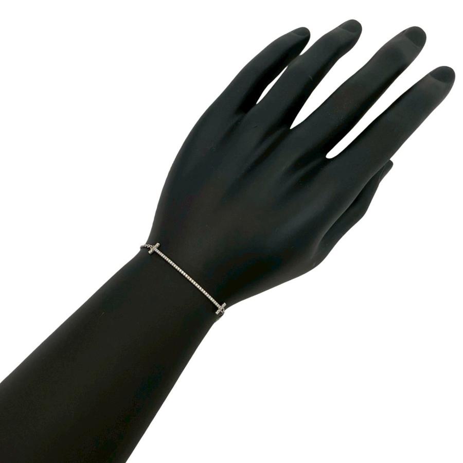 TIFFANY&Co. 極 美品 ティファニー Tスマイル ブレスレット K18