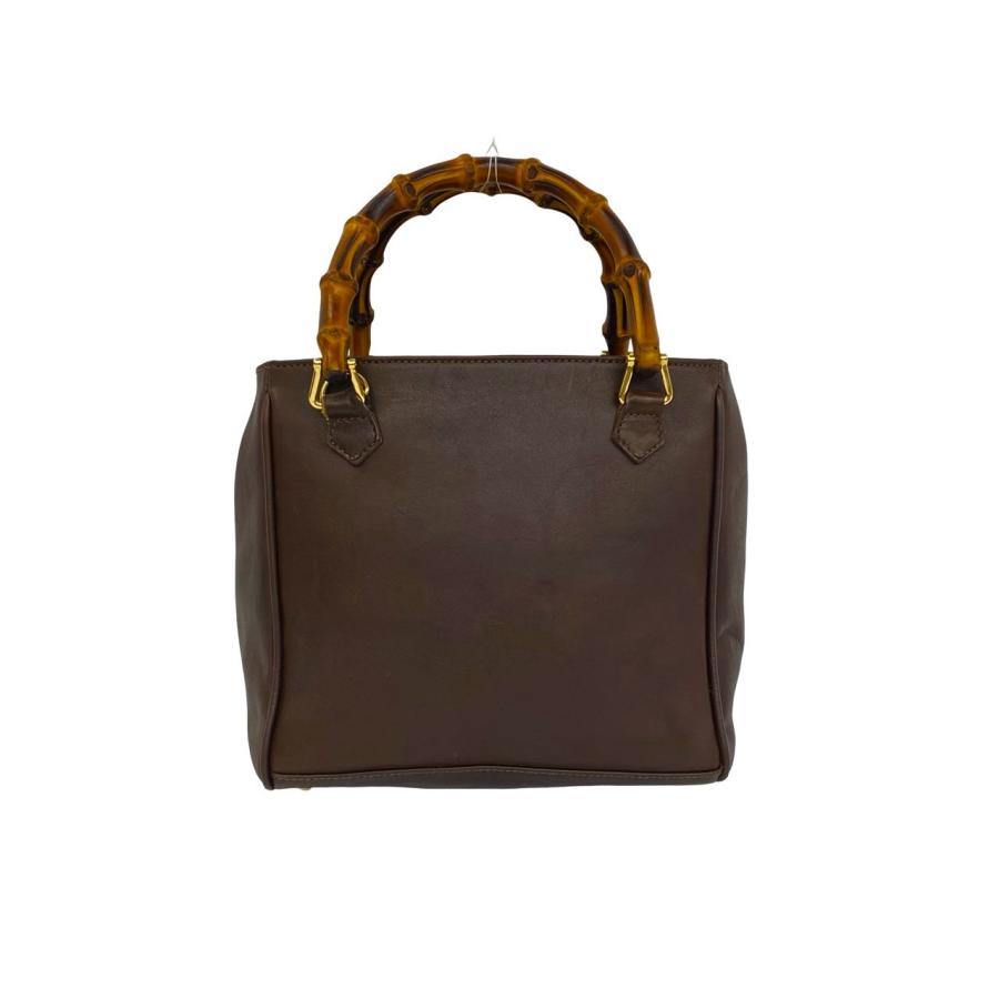 【極美品】GUCCIヴィンテージグッチバンブー　トートバッグハンドバッグミドル GUCCI（グッチ） 極 美品 袋付き オールドグッチ ヴィンテージ