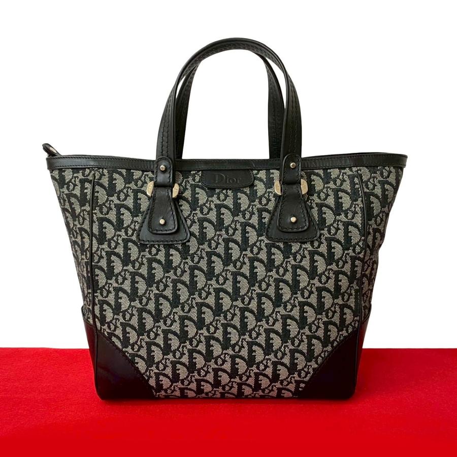極 美品 Christian Dior クリスチャンディオール トロッター 柄