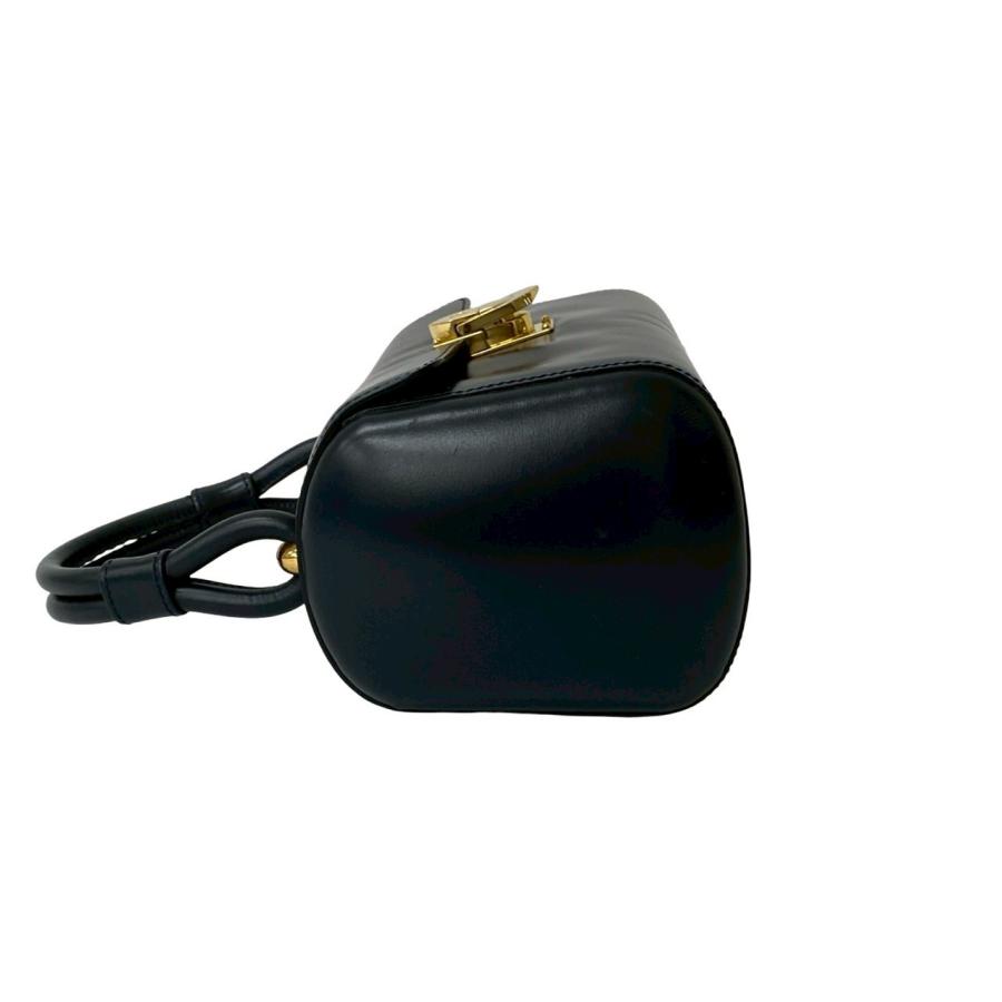 LOEWE（ロエベ） 極 美品 ヴィンテージ アナグラム ロゴ 金具 カーフ