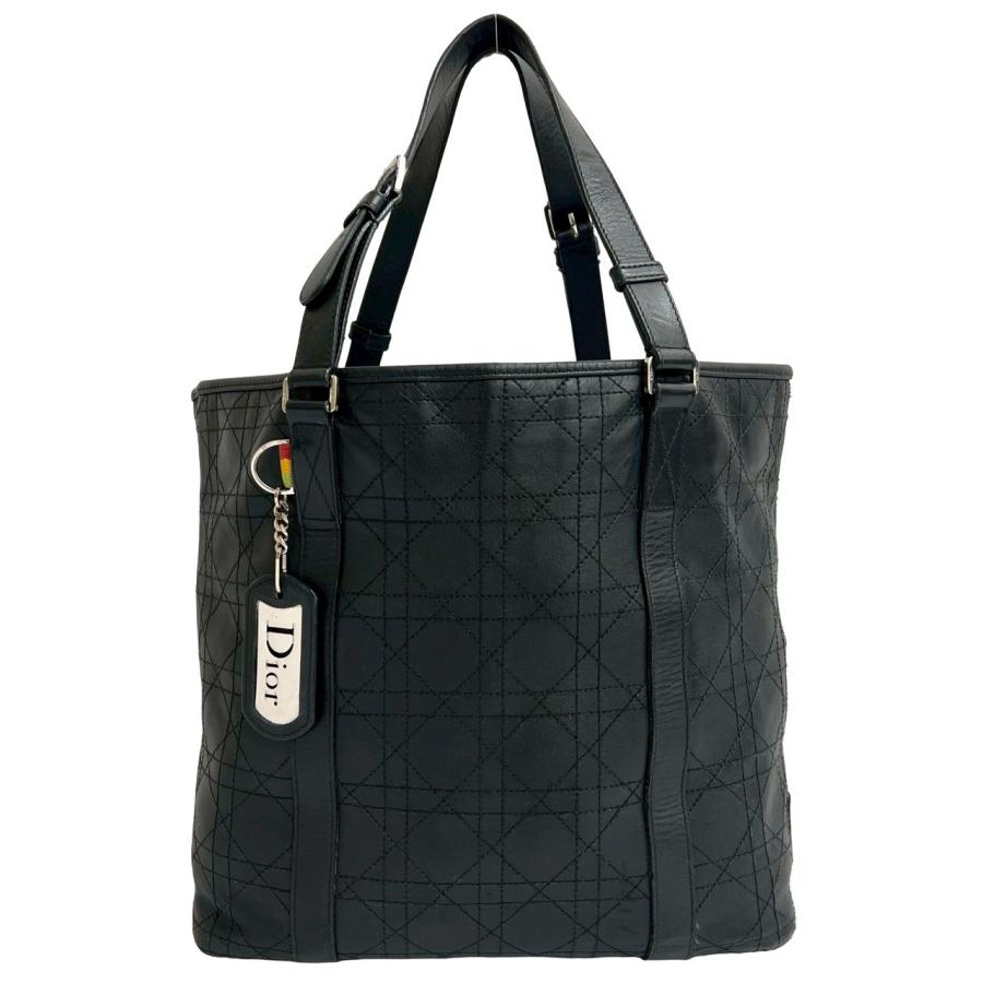 極 美品 Christian Dior ディオール ラスタ カナージュ ステッチ ロゴ