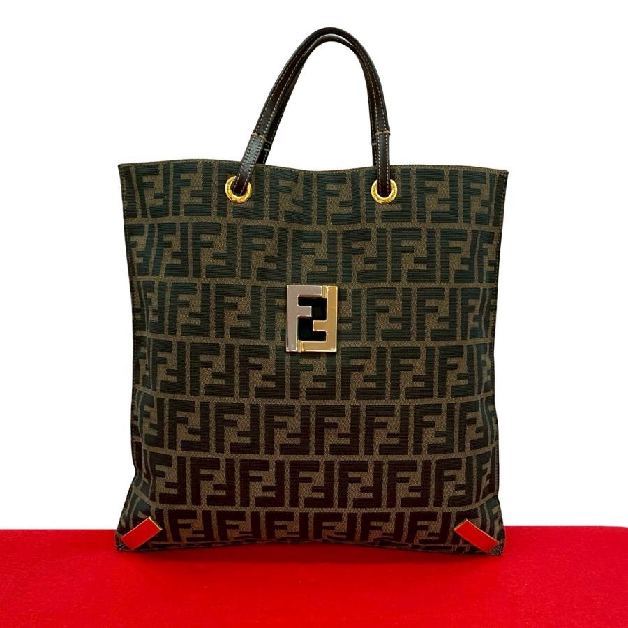 FENDI トートバッグ ズッカ柄 FF柄 エコバッグ ハンドバッグ Fendi  