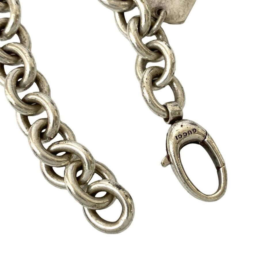 GUCCI（グッチ） 極 美品 ダブルドッグタグ ブレスレット シルバー925