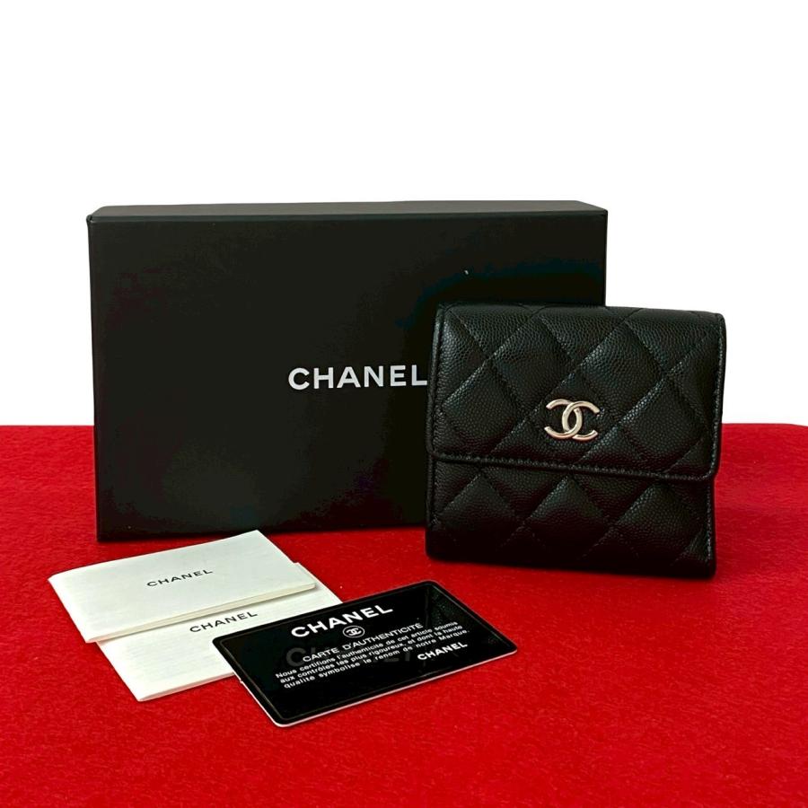CHANEL 極 美品 箱付き カード シール有 30番台 シャネル マトラッセ 