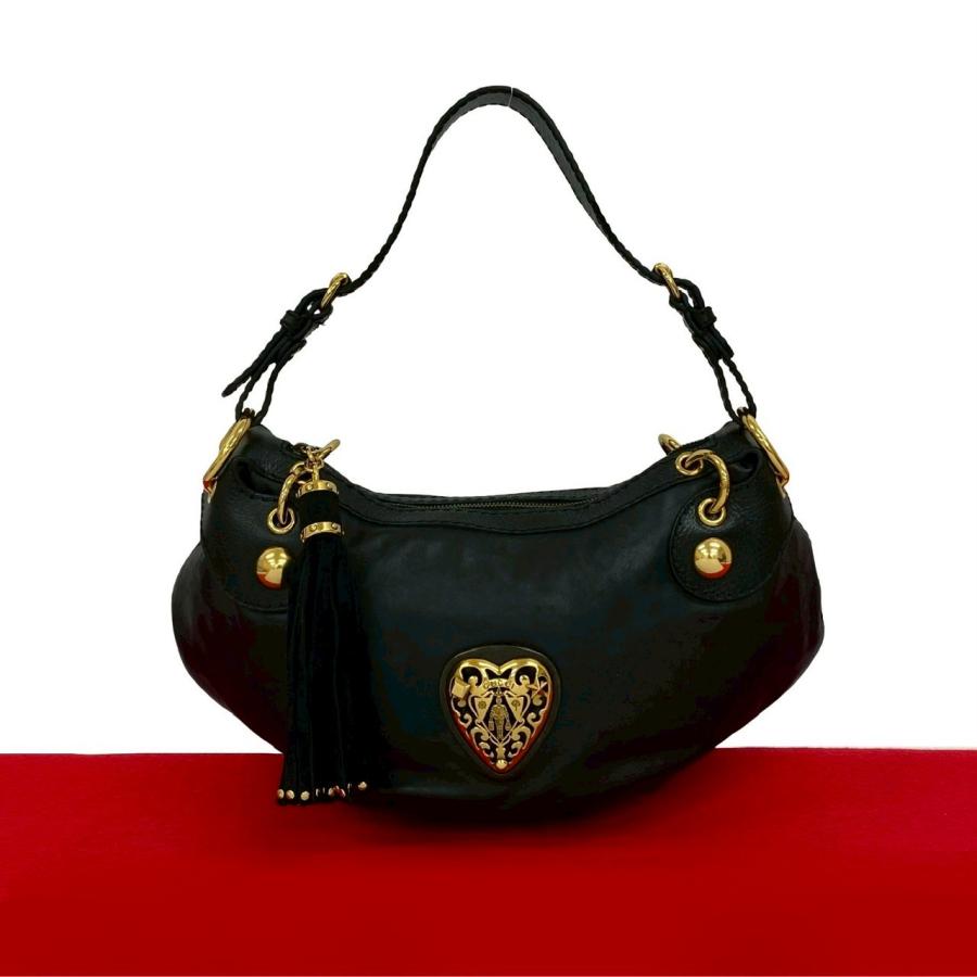 GUCCI 極 美品 グッチ ヒステリア ハート モチーフ 金具