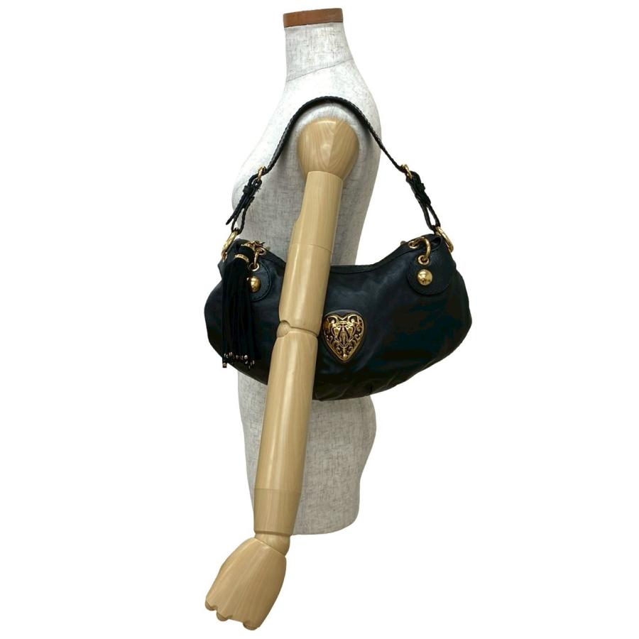 GUCCI（グッチ） 極 美品 ヒステリア ハート モチーフ 金具 タッセル