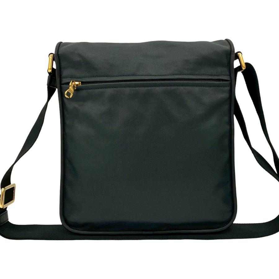 ロエベ ショルダーバッグ メッセンジャー ロゴ刻印 コーティングキャンバス LOEWE（ロエベ） 極 美品 ロゴ 刻印 レザー 本革 コーティング