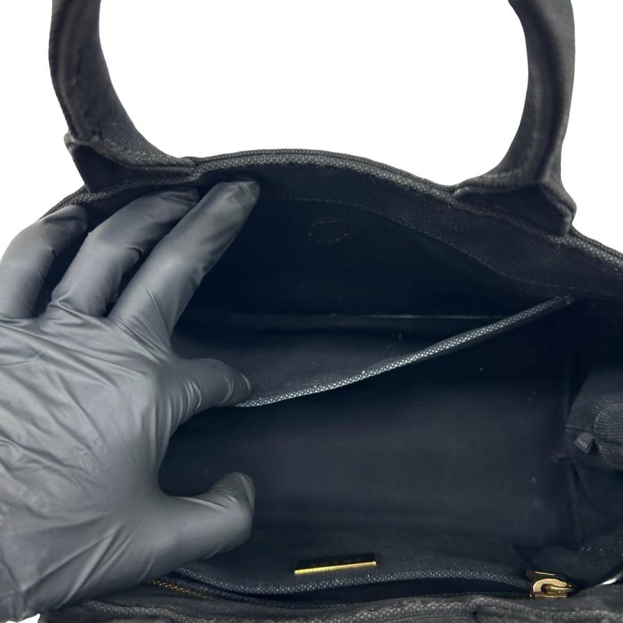 PRADA（プラダ） 極 美品 カナパ 三角ロゴ 金具 キャンバス 2way