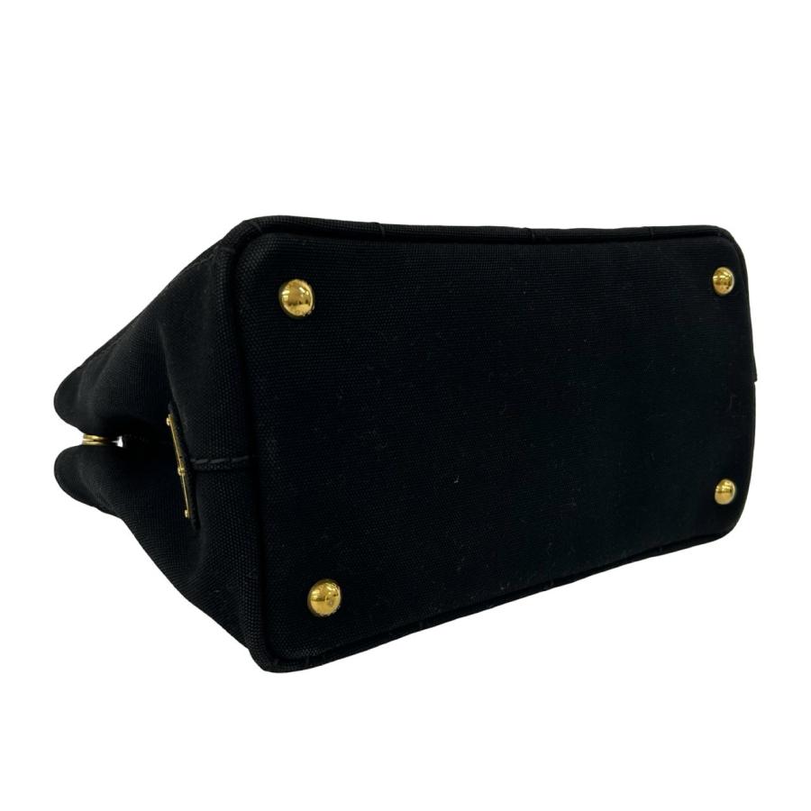 PRADA（プラダ） 極 美品 カナパ 三角ロゴ 金具 キャンバス 2way