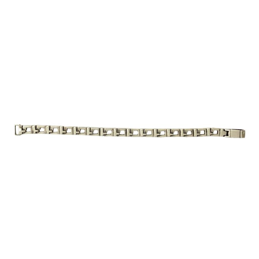 GUCCI（グッチ） 極 美品 スクエア G ブレスレット シルバー925