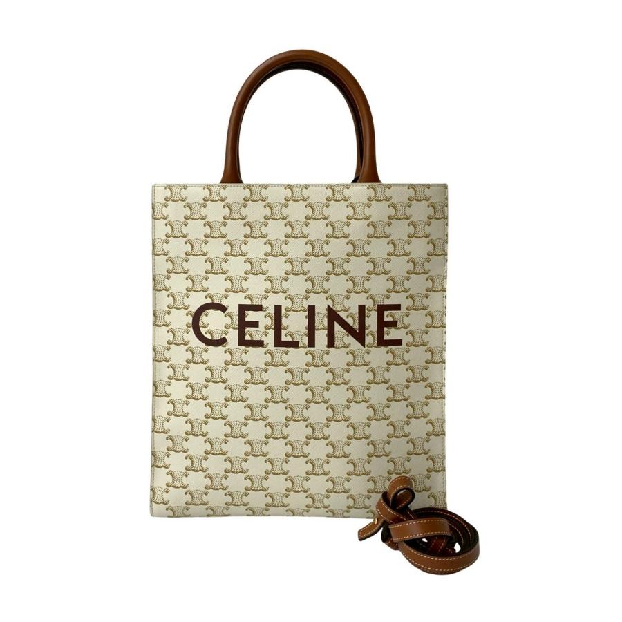 CELINE（セリーヌ） 極 美品 バーティカル カバ スモール レザー 2way