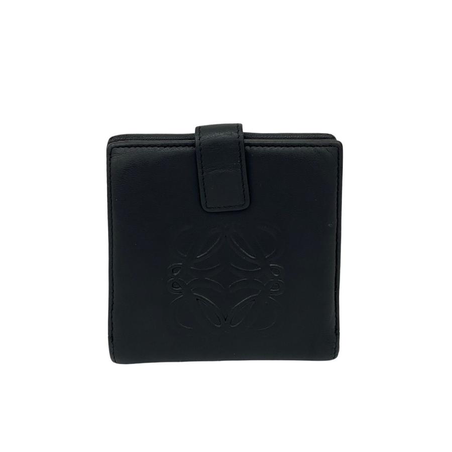 【極美品】LOEWE ロエベ レディース 折り財布 革財布 ナッパレザー 極美品】LOEWE ロエベ レディース 折り財布 革財布 ナッパレザー