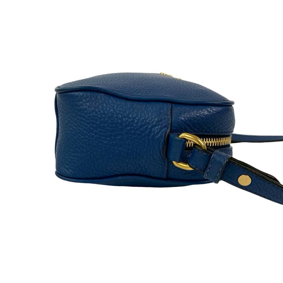 PRADA（プラダ） 極 美品 ロゴ ゴールド 金具 ヴィッテロダイノ レザー