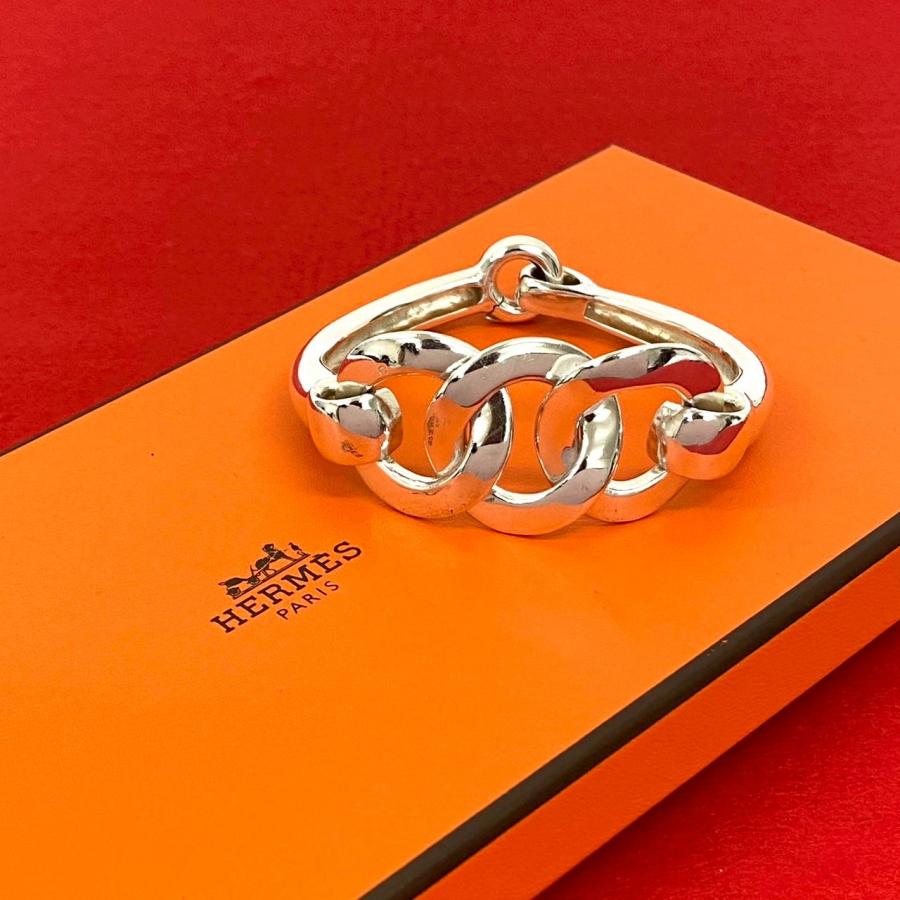 HERMES 極 美品 希少品 エルメス シルバー925 ブレスレット